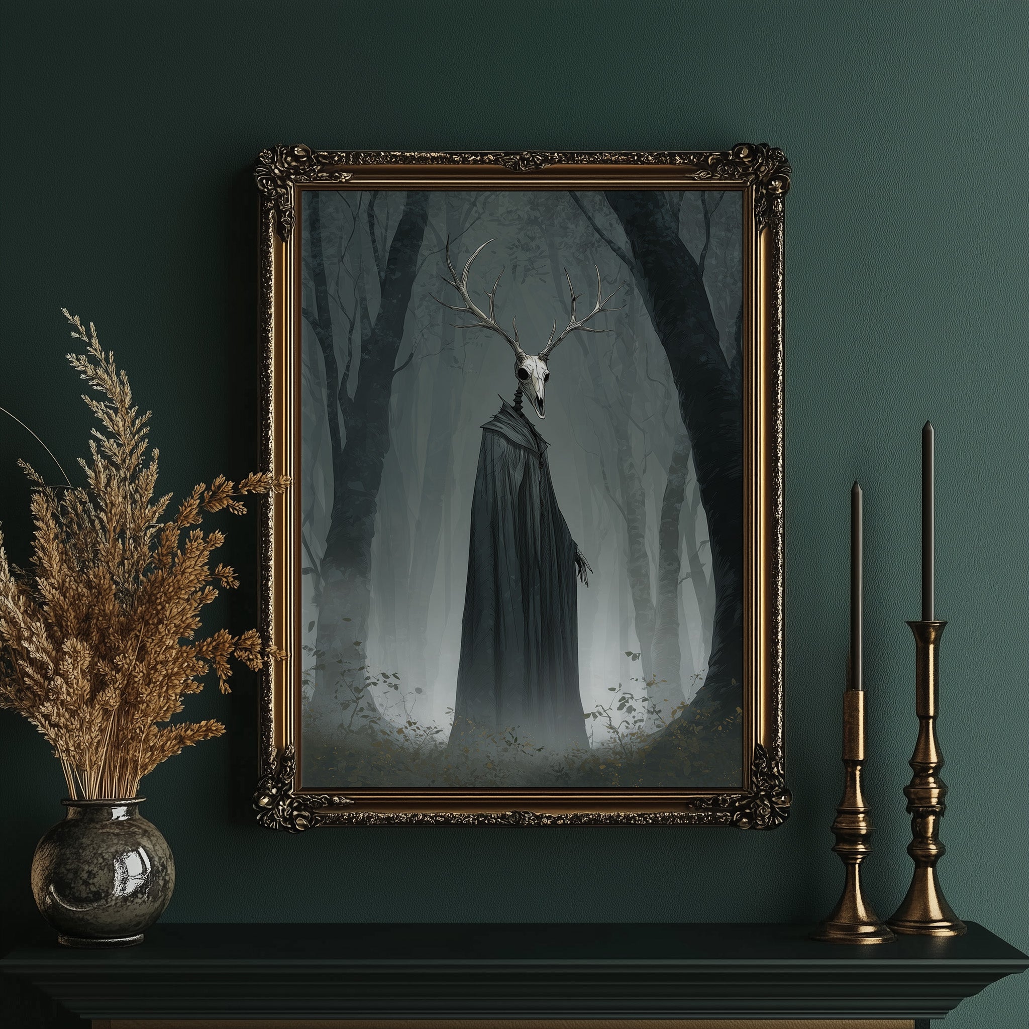 Ancient Forest Watches Time Pass