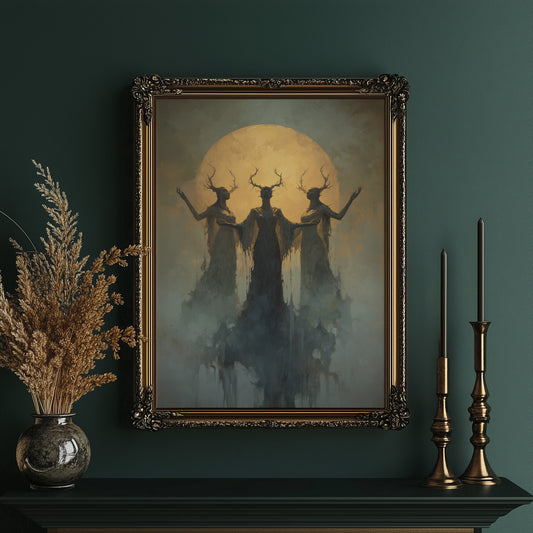 Ancient Rites Under Harvest Moon