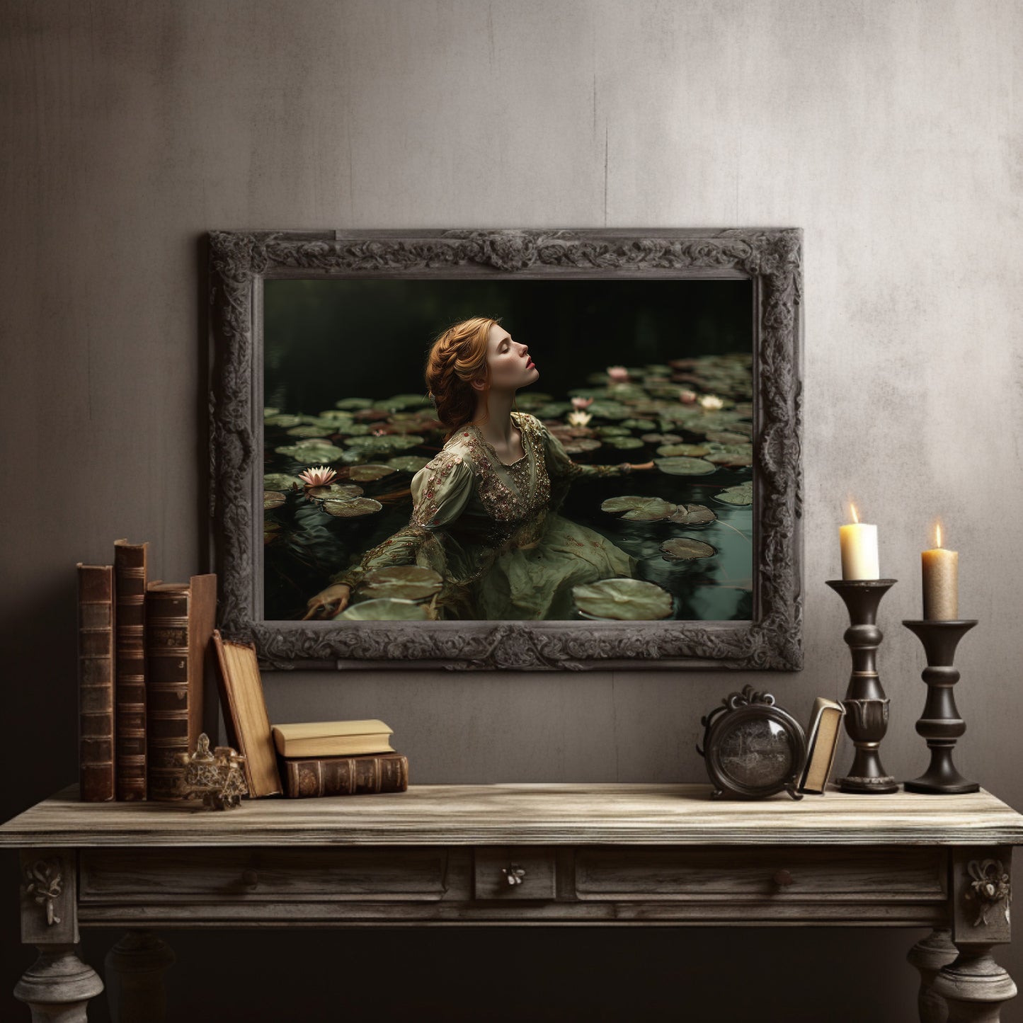 Pond Stories Among Literary Shelves