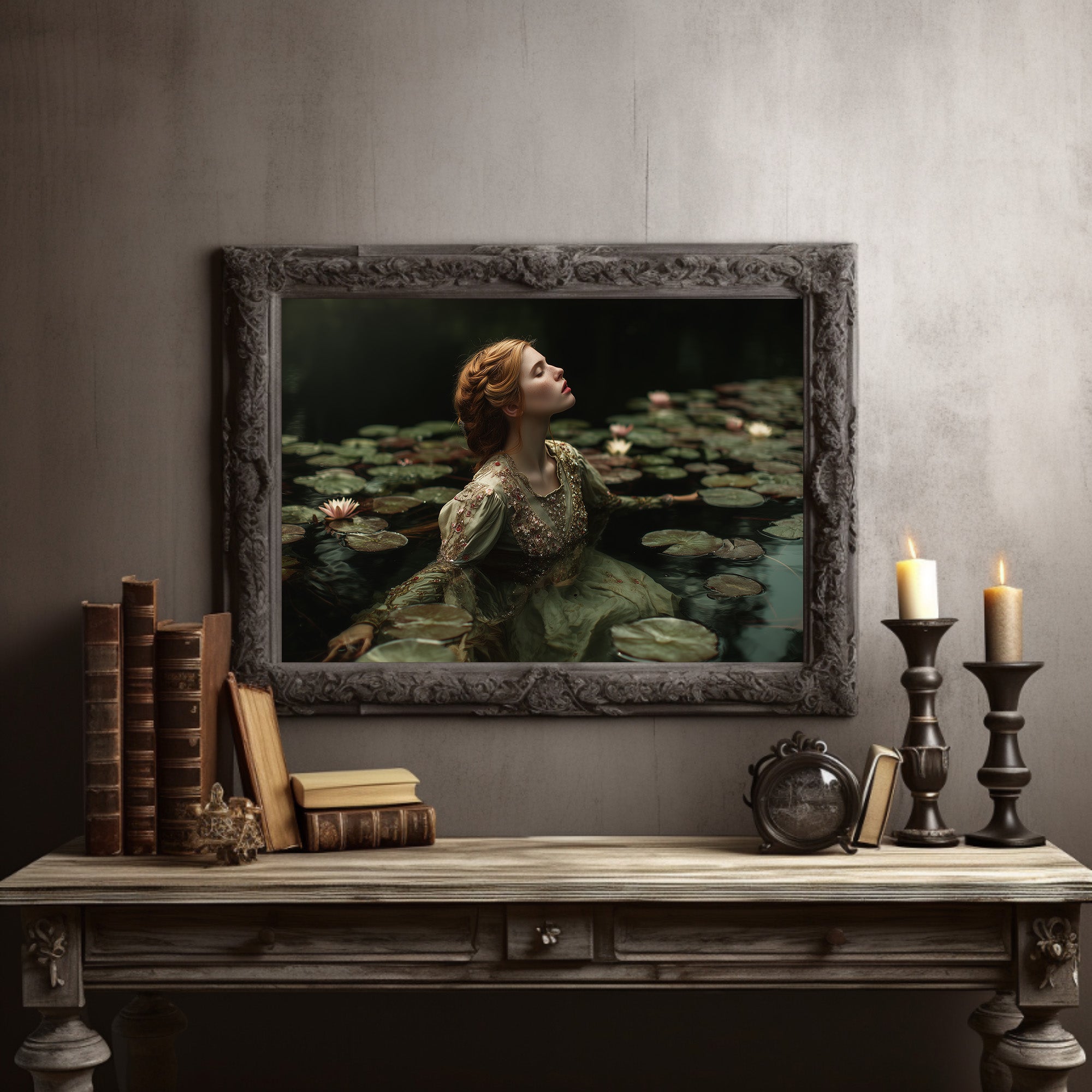 Pond Stories Among Literary Shelves