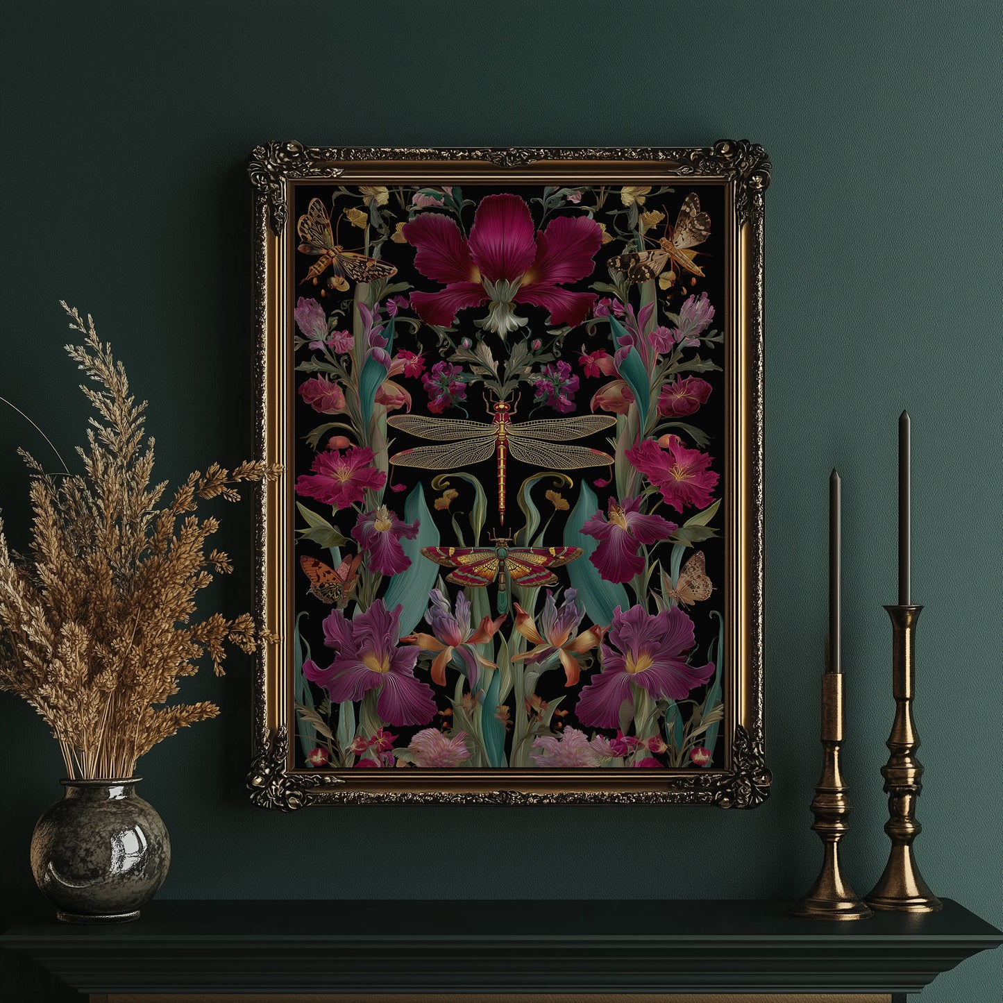 Midnight Garden's Golden Wings