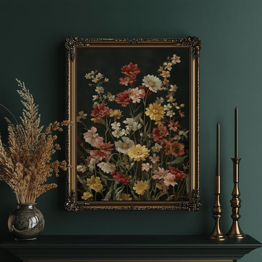 Blooms Against Midnight Walls