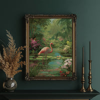 Pink Elegance In Verdant Paradise