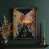 Celestial Offerings In Open Palms