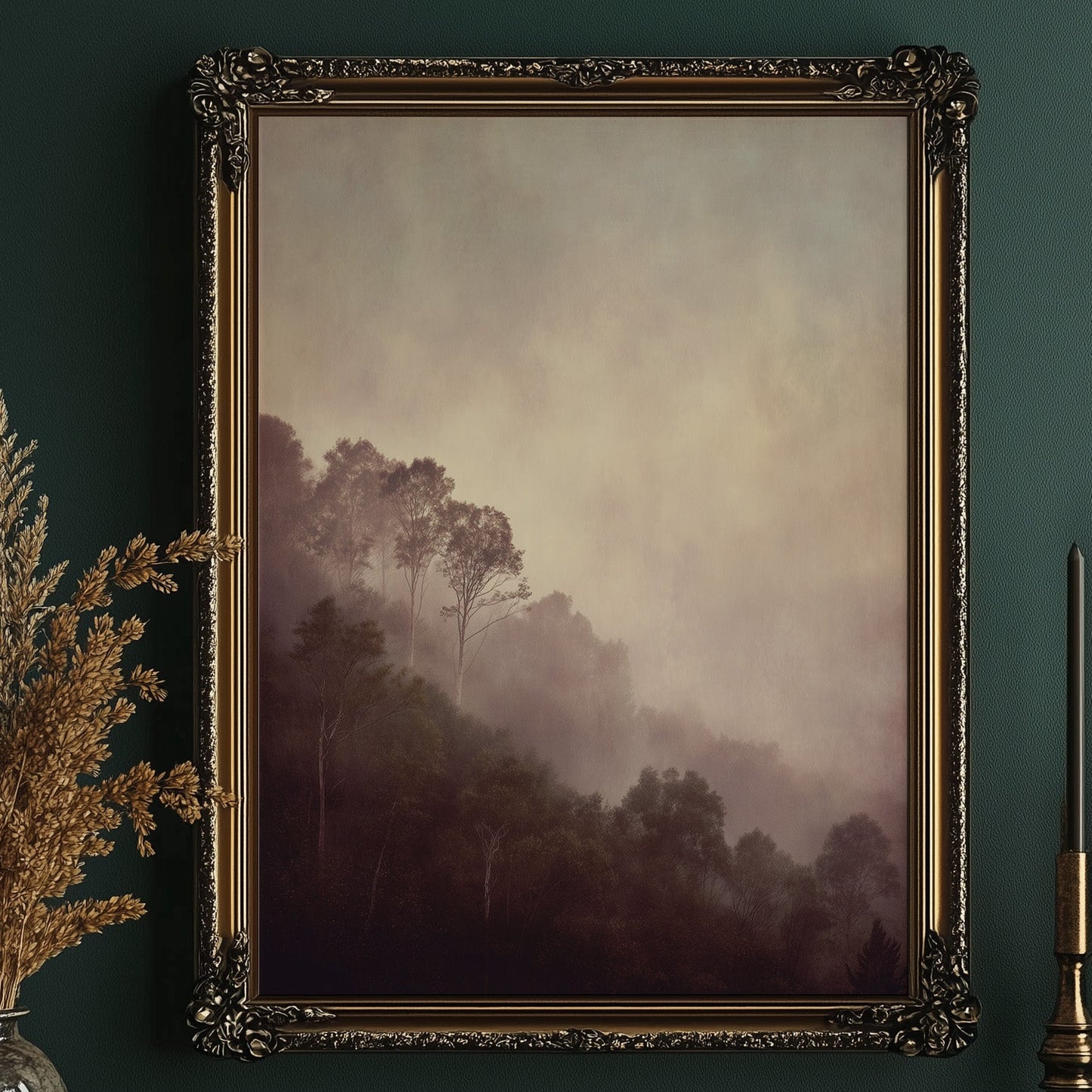 Mist Veils The Ancient Valley