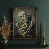 Bone Keeper With Amber Eyes