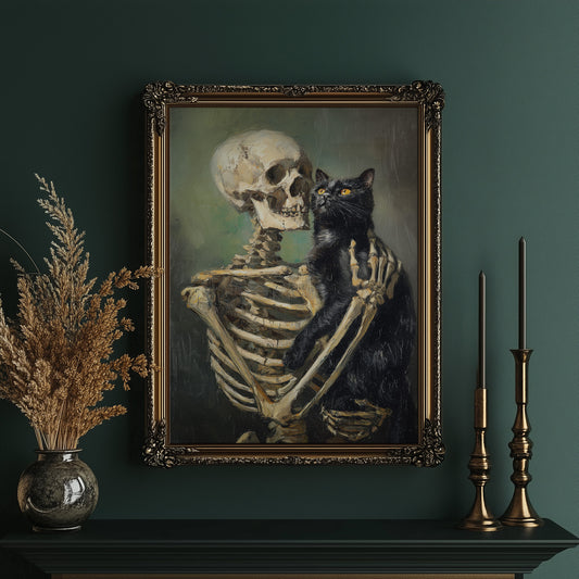 Bone Keeper With Amber Eyes