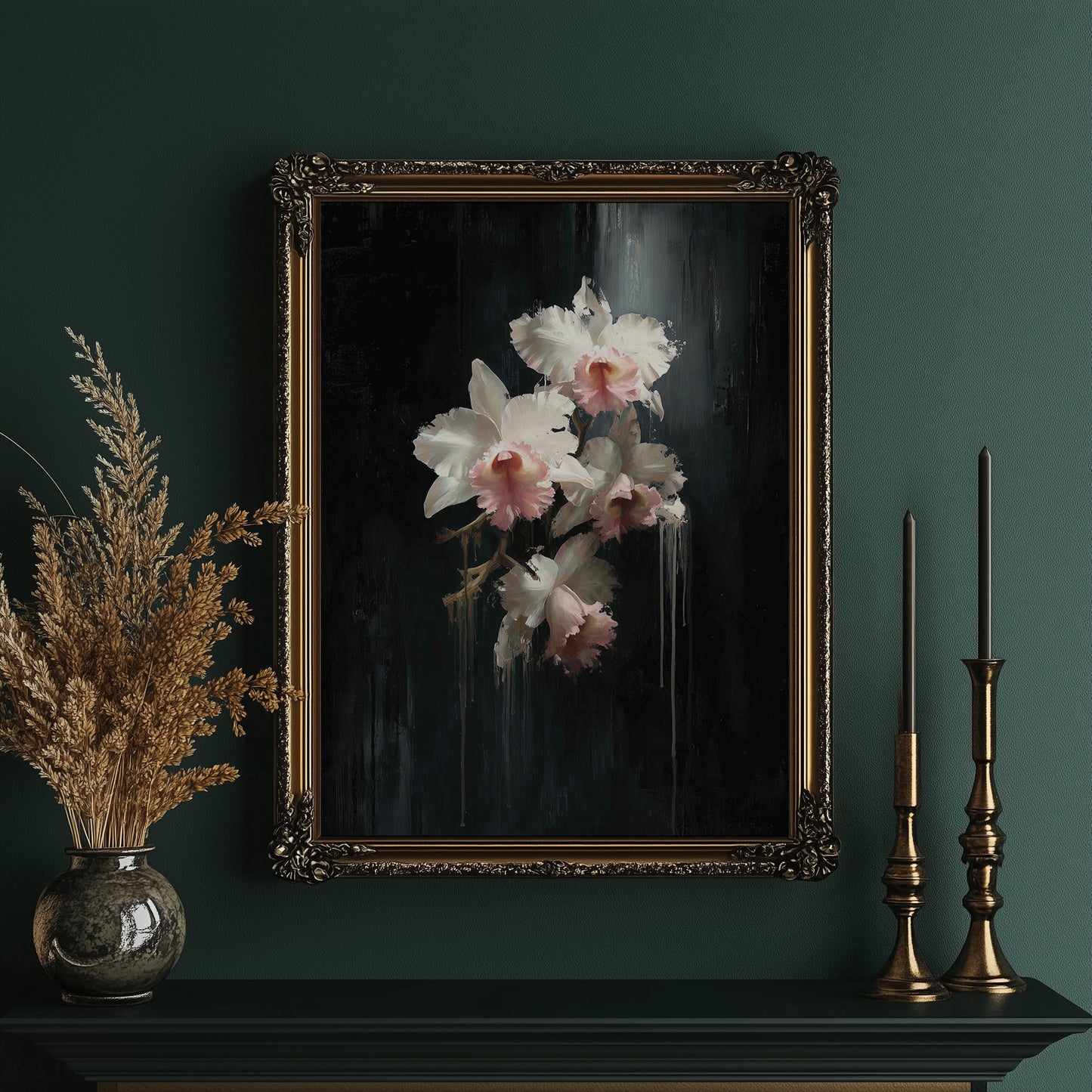 Orchids Against Midnight Walls