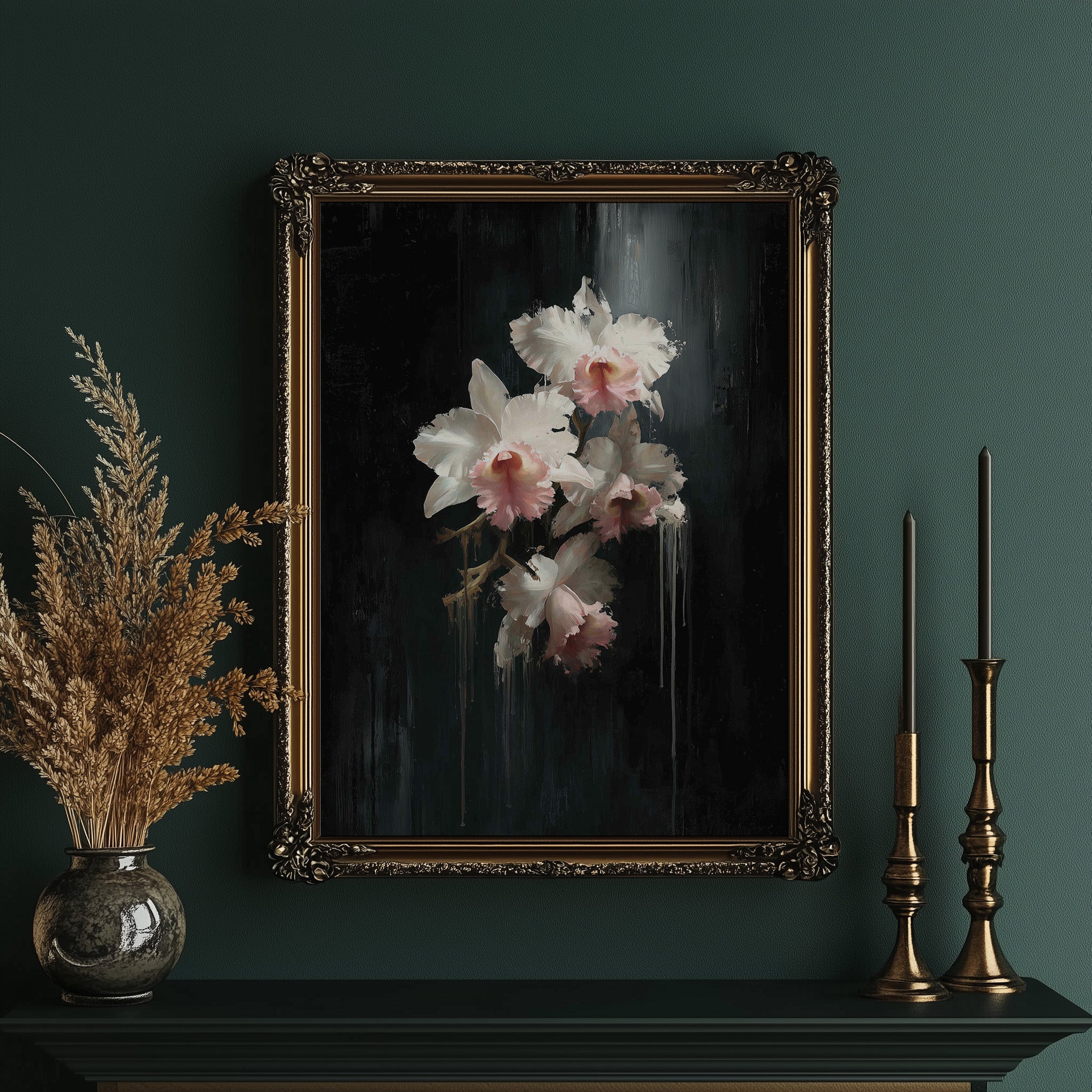 Orchids Against Midnight Walls