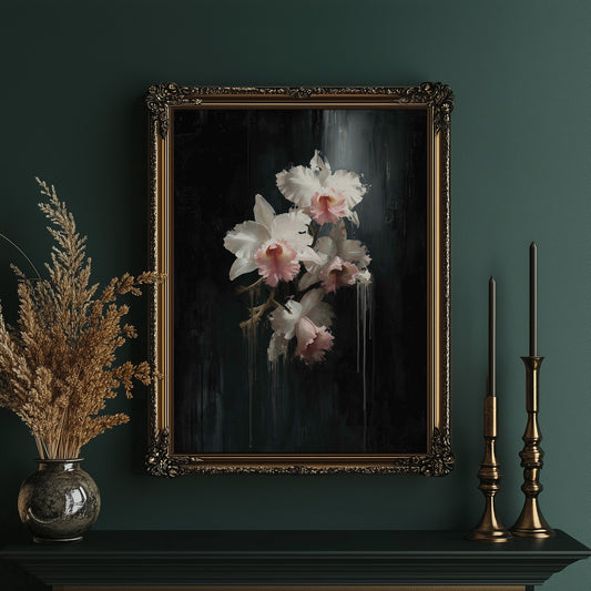 Orchids Against Midnight Walls