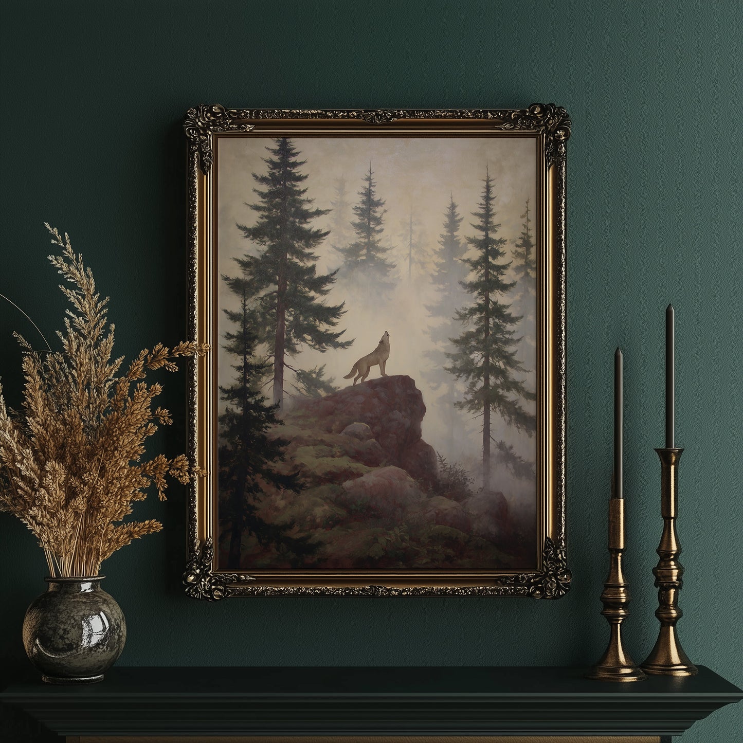 Lone Call Among Ancient Pines