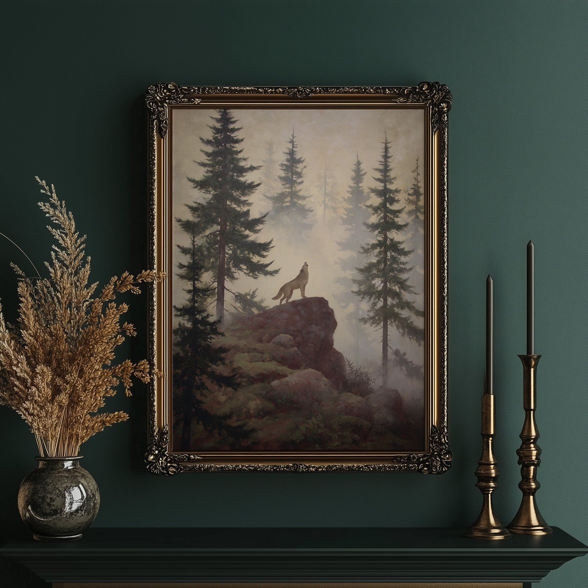 Lone Call Among Ancient Pines