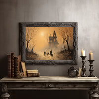 Autumn Path To Mysterious Manor