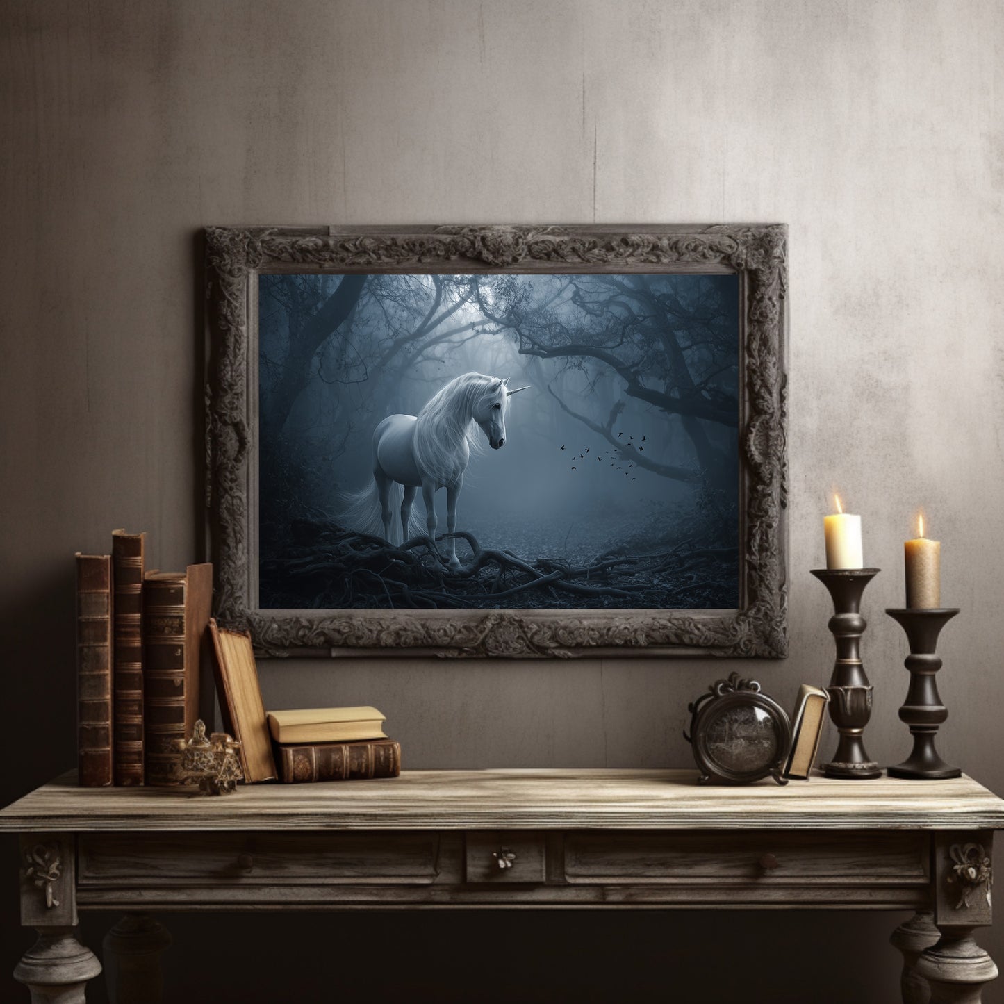 Mythic Creature In Twilight Forest