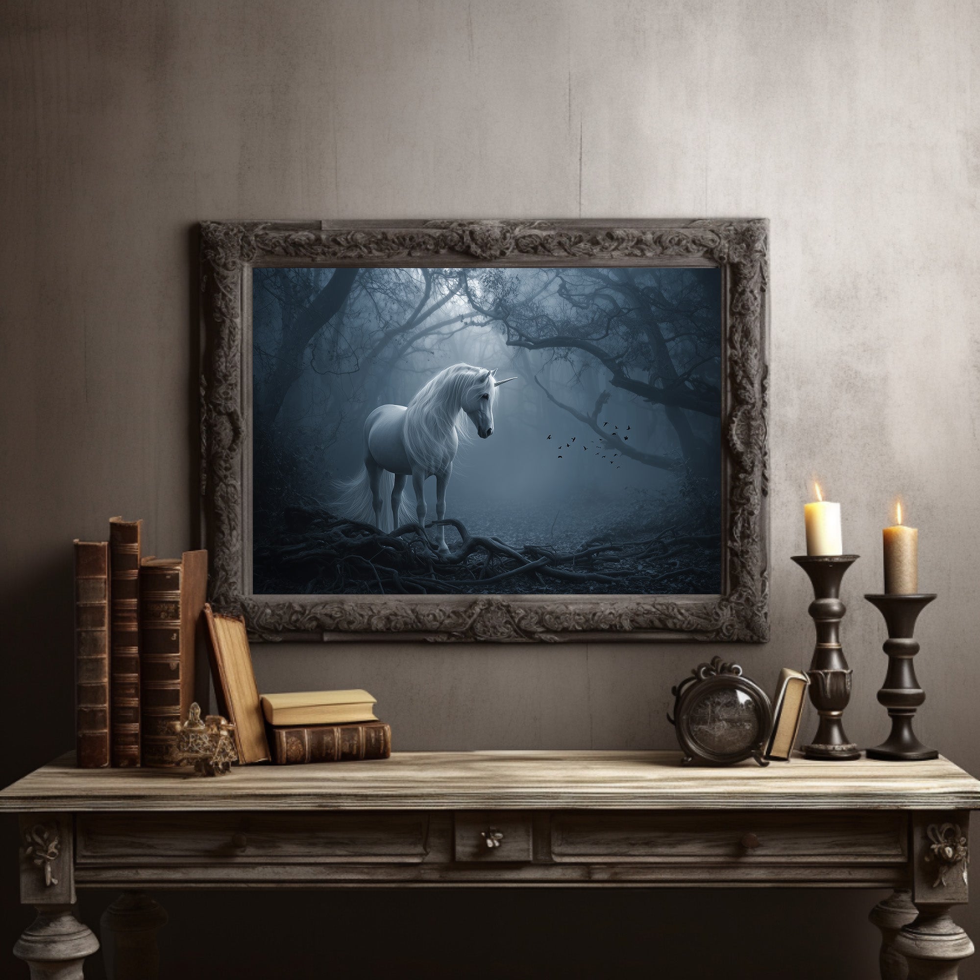 Mythic Creature In Twilight Forest