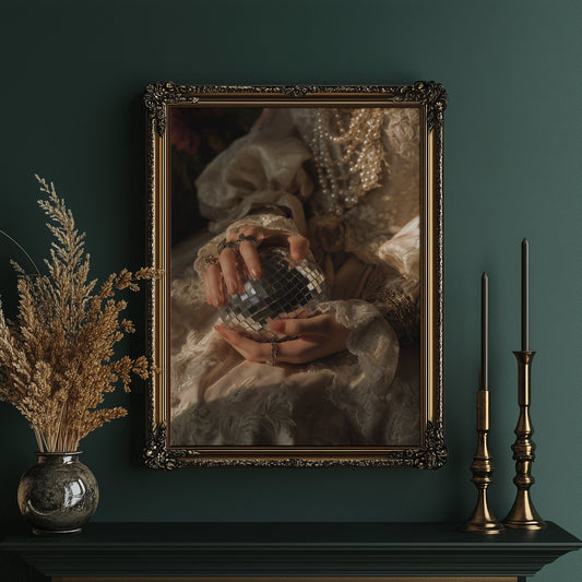 Mirrored Worlds In Delicate Hands