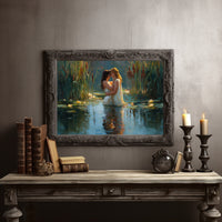 Tender Waters Among Lily Blooms