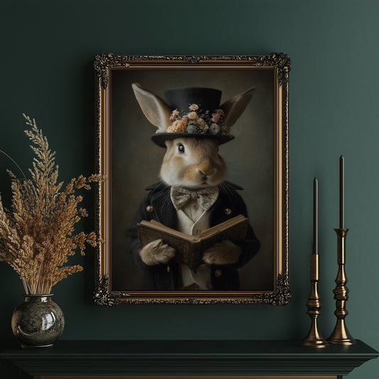 Gentleman Rabbit Reads Poetry Tales