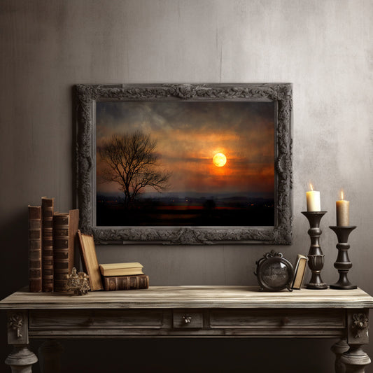 Lone Tree Awaits Amber Dawn