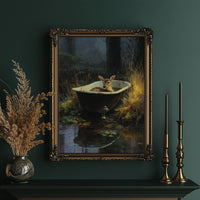 Fawn Finds Sanctuary At Dusk