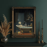 Eternal Bath In Midnight Room