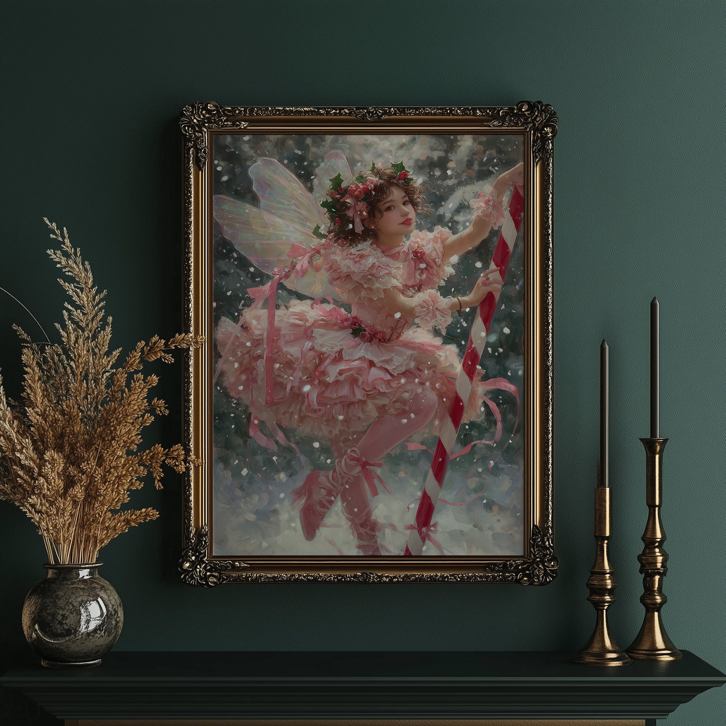 Winter Ribbons Dance Through Snow