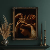 Hands Bestow Ancient Golden Glory