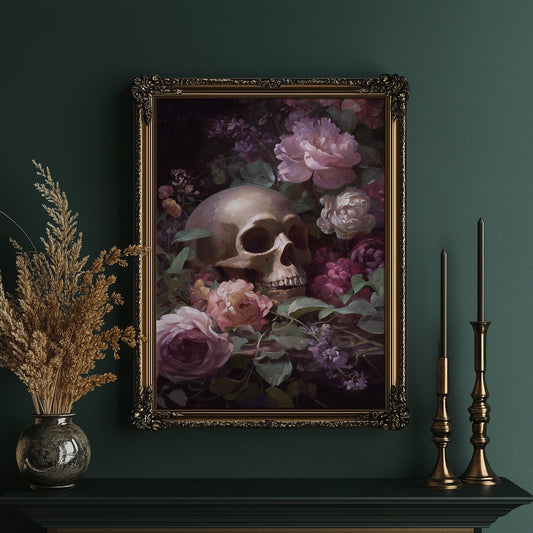 Blossoms Cradle Mortality's Pale Throne