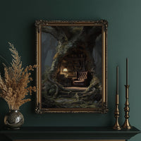 Hollow Oak Keeps Ancient Pages