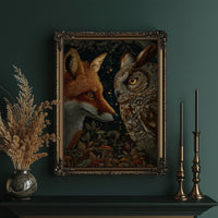 Dusk Meets Night's Golden Gaze