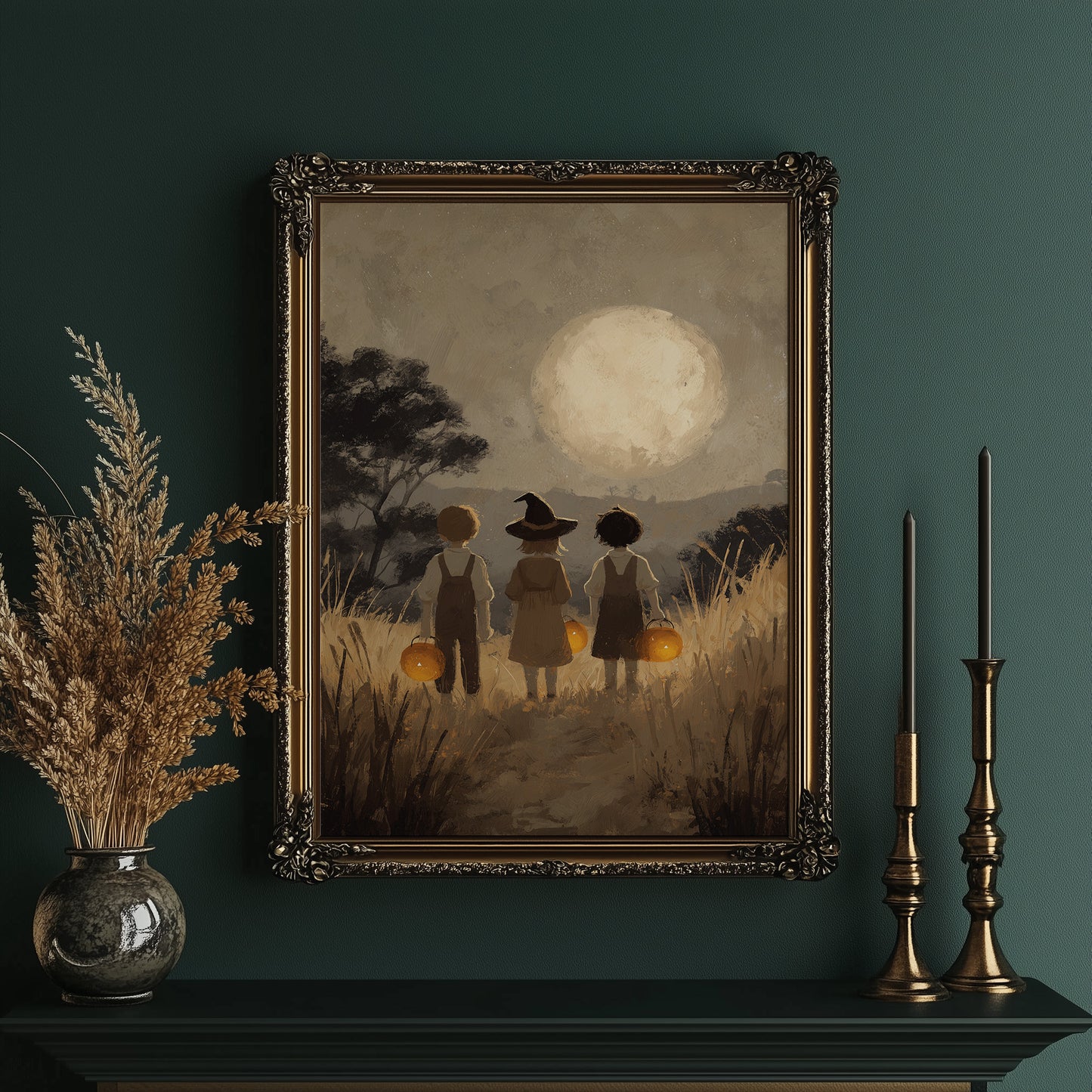 Moonlit Adventure Awaits Three Friends