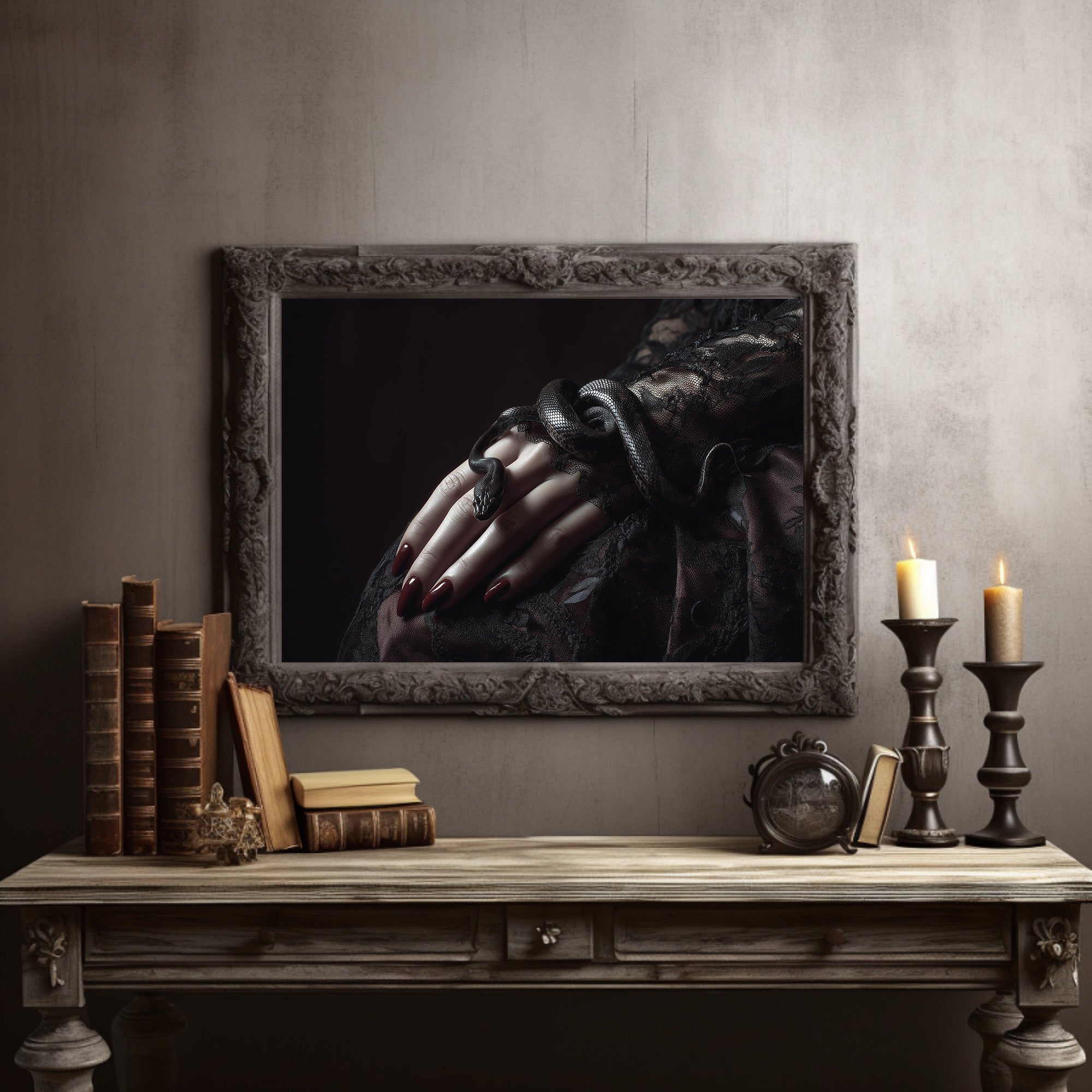 Serpent Tales Between Leather Spines