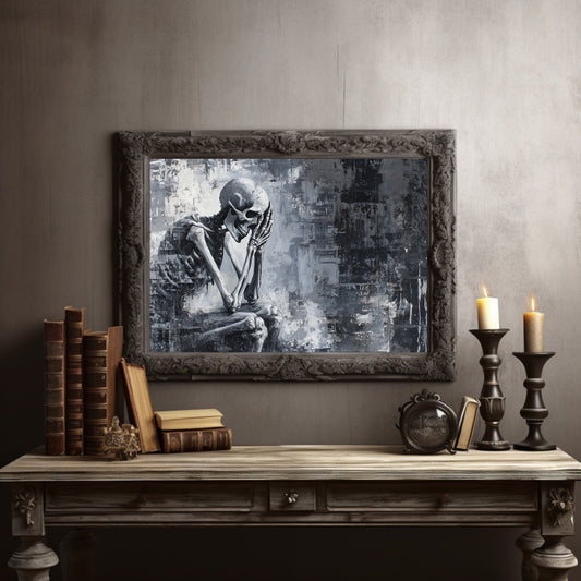 Silent Thoughts Between Bone Pages