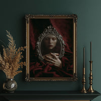 Velvet Secrets Behind Silver Frame