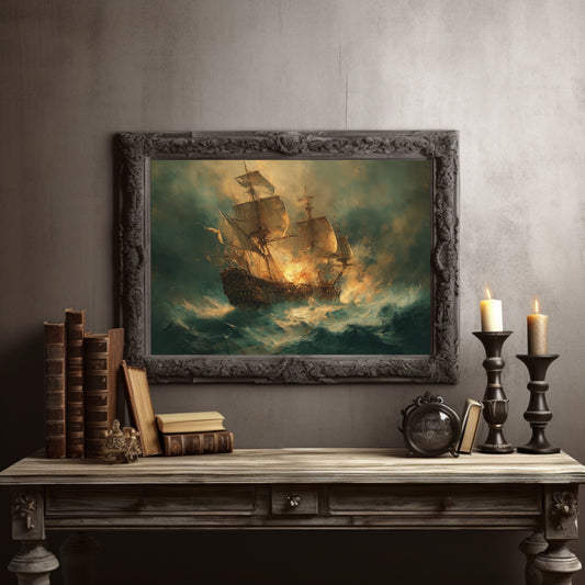 Voyage Through Tempest Waters