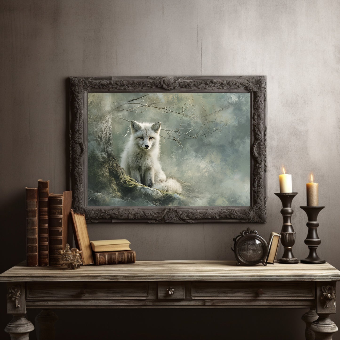 Arctic Tales Between Wooden Shelves