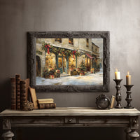 Festive Shops Await December Snow