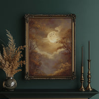 Amber Moon Calls Night Birds