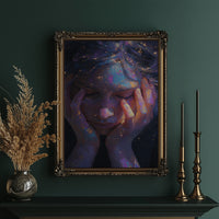 Cosmos Held Between Fingers