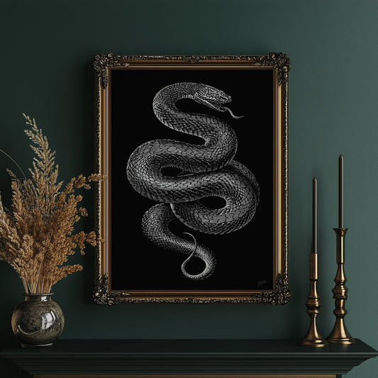 Midnight Scales In Silver Light