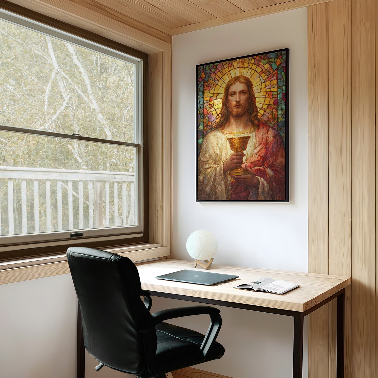 Stained Glass Glory At Dawn