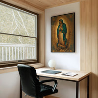 Sacred Light On Wooden Table