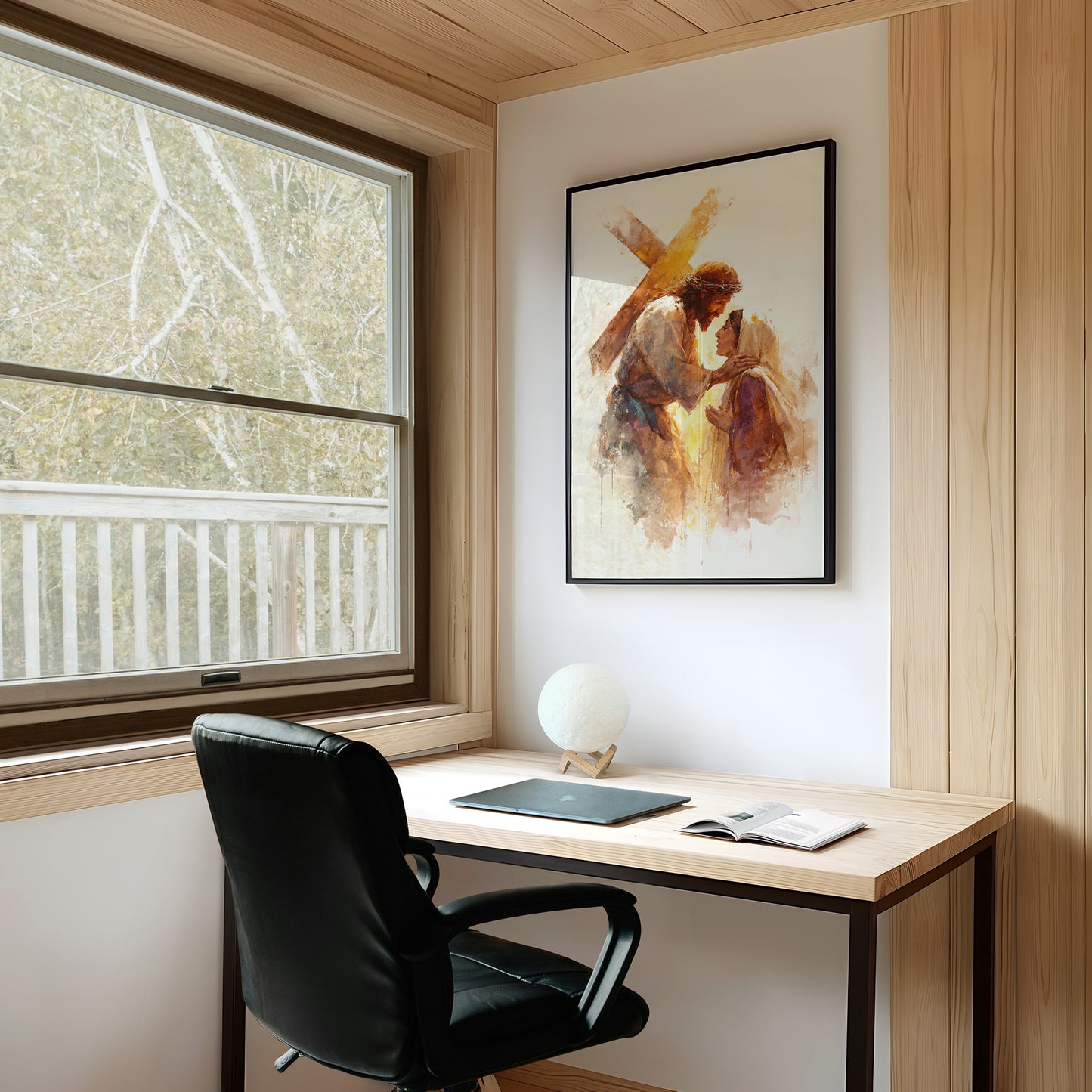 Golden Light Between Burden And Love