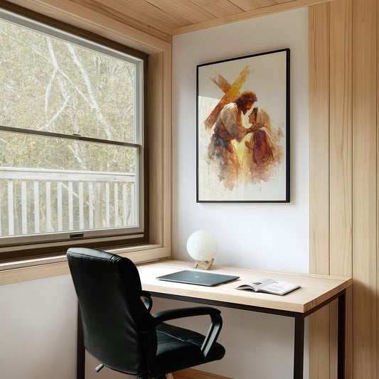 Golden Light Between Burden And Love