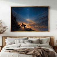 Travelers Follow The Celestial Guide