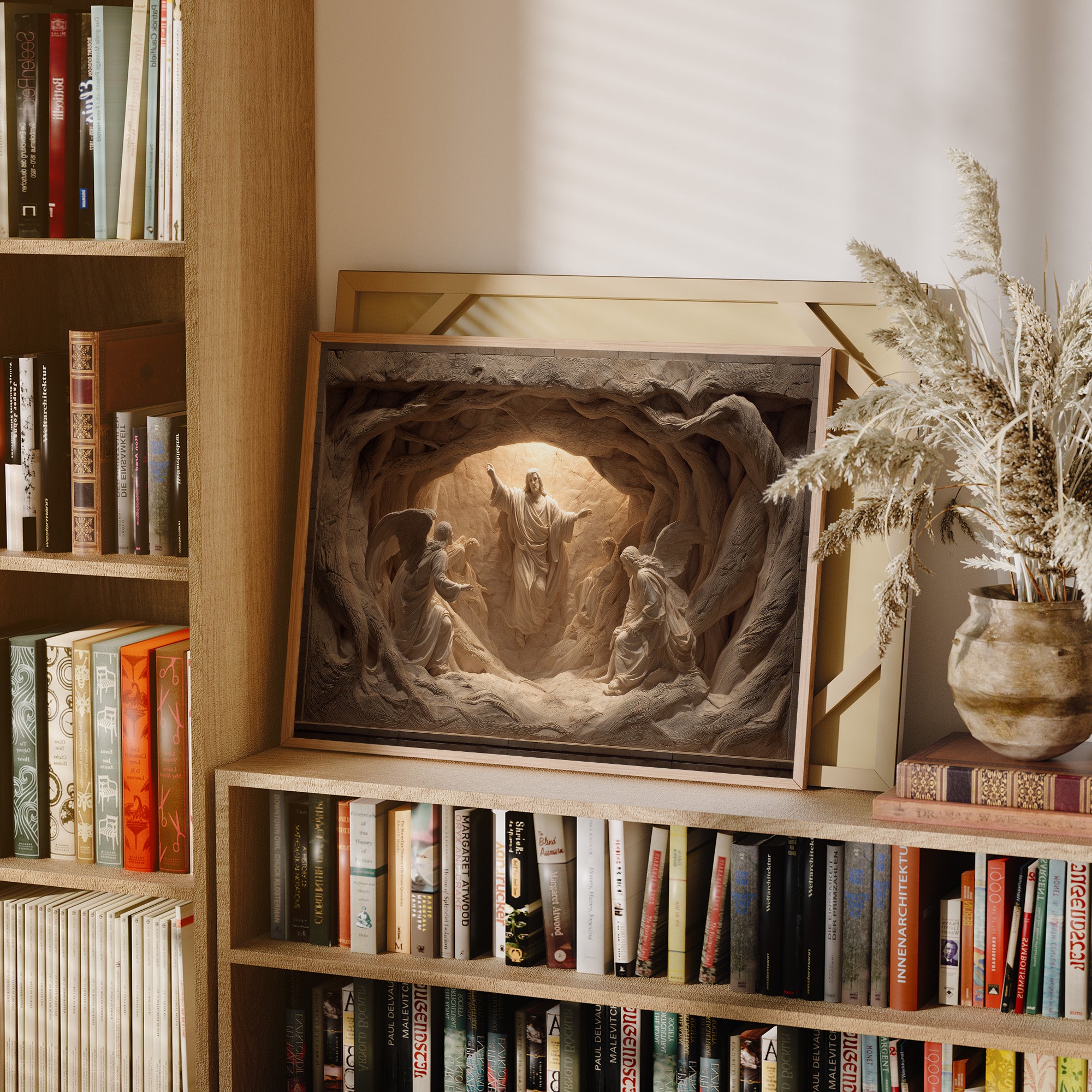 Light Emerges From Stone Depths