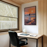 Solitude Meets The Coral Horizon