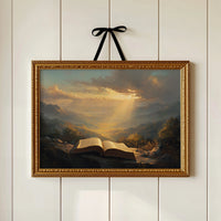 Sunbeams Illuminate Ancient Valleys