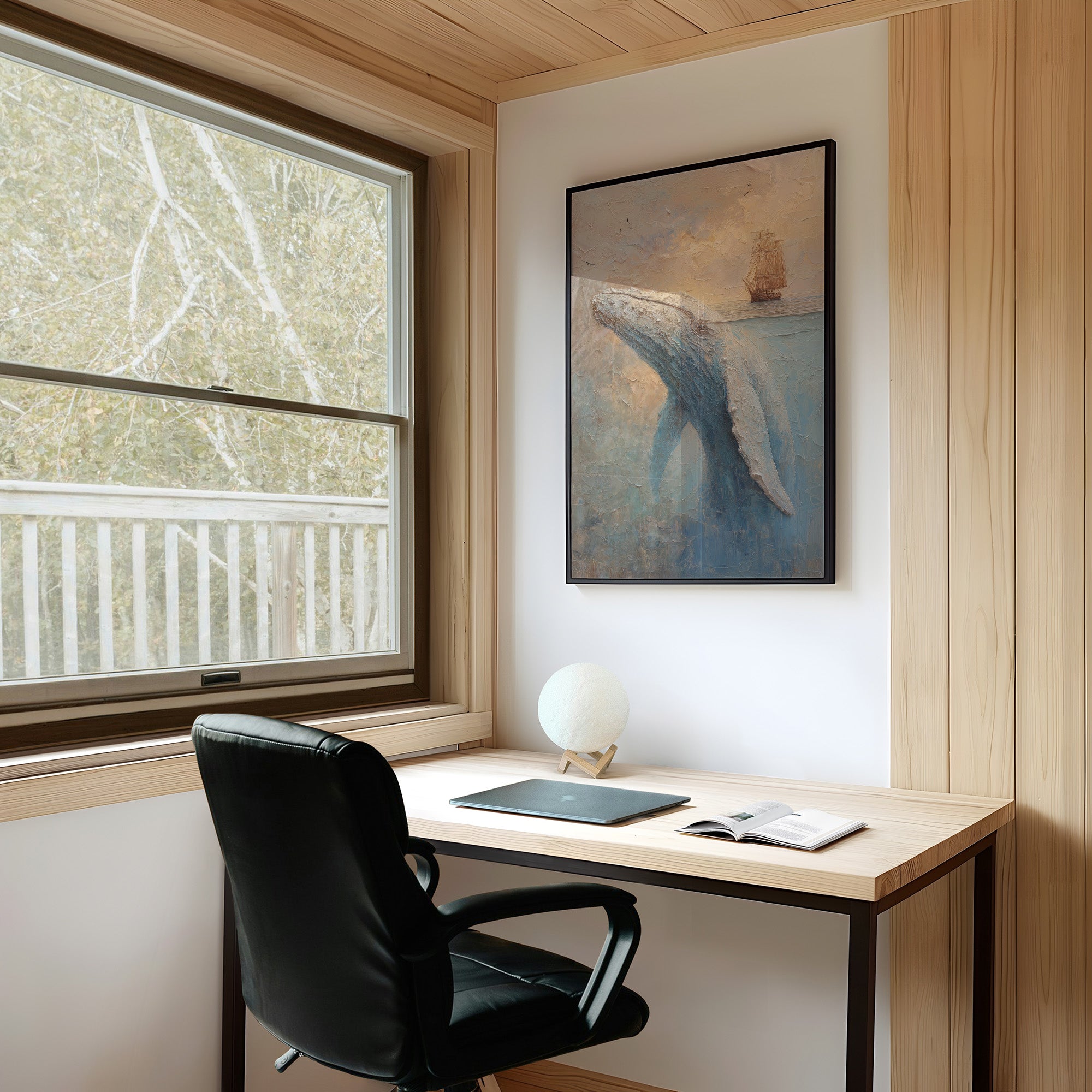 Ocean Giants Meet Distant Sails