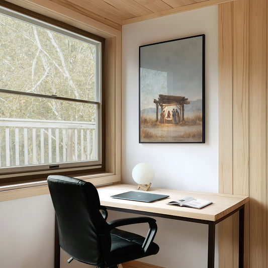 Sacred Gathering Under Desert Sky